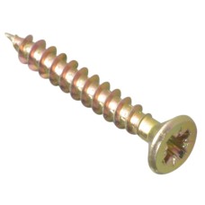 ForgeFix Multi-Purpose Pozi Compatible Screw CSK ST ZYP 4.5 x 30mm Box 200 FORMPS4530Y