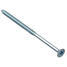 ForgeFix Multi-Purpose Pozi Compatible Screw CSK ST ZP 5 x 100mm Box 100 FORMPS5100ZP