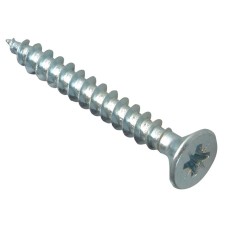 ForgeFix Multi-Purpose Pozi Compatible Screw CSK ST ZP 5 x 40mm Box 200 FORMPS540ZP