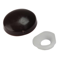 ForgeFix Domed Cover Cap Black No. 6-8 Bag 25 FORPDT2M