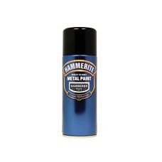 Hammerite Direct to Rust Hammered Finish Aerosol Black 400ml HMMHFBLAERO