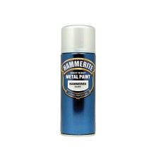 Hammerite Direct to Rust Hammered Finish Aerosol Silver 400ml HMMHFSGAERO