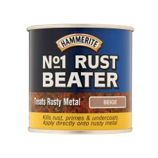 Hammerite No.1 Rust Beater Paint Beige 250ml HMMNO1BE250