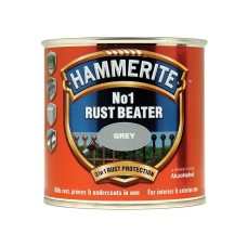 Hammerite No.1 Rust Beater Paint Grey 250ml HMMNO1GY250