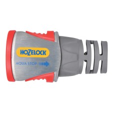 Hozelock 2035 Pro Metal AquaStop Hose Connector 12.5-15mm (1/2-5/8in) HOZ2035