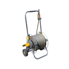 Hozelock 2436 60m Metal Pro Hose Cart & 30m of 12.5mm Hose HOZ2436