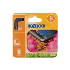 Hozelock 2766 90° Elbow Connector 13mm (Pack 5) HOZ27660005