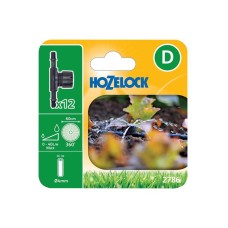 Hozelock 2786 In Line Adjustable Mini Sprinkler 4mm (Pack 12) HOZ27860012