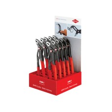 Knipex 00 18 01 V25 Cobra® Quickset Waterpump Pliers Counter Display (10 x KPX8721250) KPX001801V25