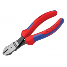 Knipex High Leverage Diagonal Cutters Multi-Component Grip 160mm KPX7402160