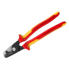 Knipex 95 18 225 VDE StepCut® XL Cable Shears 225mm KPX9518225