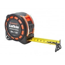 Crescent Lufkin® Shockforce Dual-Sided Tape 8m/26ft (Width 30mm) LUFSFDS826