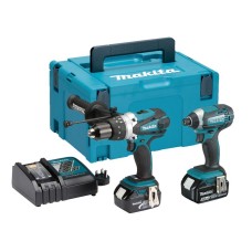 Makita DLX2145TJ LXT Twin Pack 18V 2 x 5.0Ah Li-Ion MAKDLX2145TJ