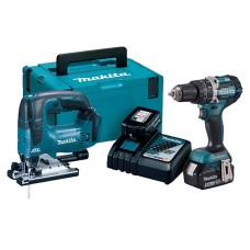 Makita DLX2202TJ1 LXT Combo Kit 18V 2 x 5.0Ah Li-ion MAKDLX2202TJ