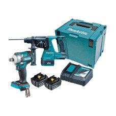 Makita DLX2372TJ Twin Pack 18V 2 x 5.0Ah Li-ion MAKDLX2372TJ