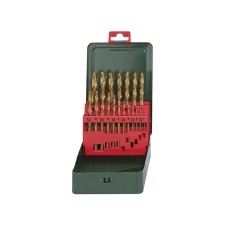 Metabo HSS-Tin Drill Bit Set, 19 Piece MPT627156