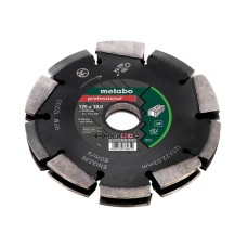 Metabo 2 Row Professional UP Universal Wall Chaser Blade 125 x 18 x 22.23mm MPT628298