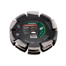 Metabo 3 Row Professional UP Universal Wall Chaser Blade 125 x 28.5 x 22.23mm MPT628299