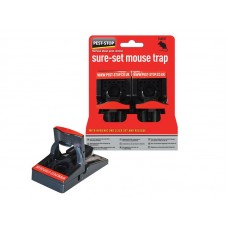 Pest-Stop (Pelsis Group) Sure-Set Mouse Trap (Twin Pack) PRCPSSPT