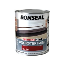 Ronseal Diamond Hard Doorstep Paint Tile Red 750ml RSLDHDSPR750