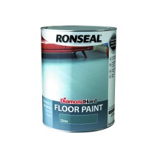 Ronseal Diamond Hard Floor Paint Satin Slate 5 litre RSLDHFPSL5L