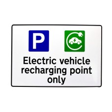 Scan Ev Recharging Point Only Rpvc 300X200mm SCA14979