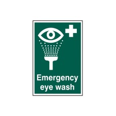 Scan Emergency Eye Wash - PVC Sign 200 x 300mm SCA1554