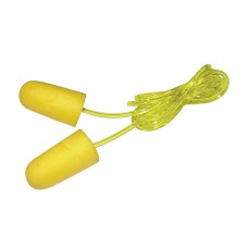 Scan Foam Earplugs & Cord (6 Pairs) SCAPPEEARPLC