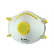 Scan Moulded Disposable Mask Valved FFP1 Protection (Pack 3) SCAPPEP1MV