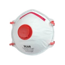 Scan Moulded Disposable Valved Masks FFP3 (Pack 2) SCAPPEP3MVD