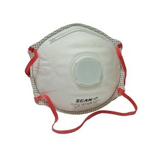 Scan Moulded Disposable Valved Masks FFP3 (Pack 10) SCAPPEP3MVDB