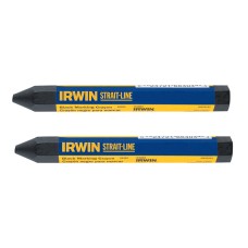 IRWIN® STRAIT-LINE® Crayon Black (Card 2) STL666042