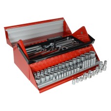 Teng TC187 Mega Rosso Tool Kit Set of 187 1/4 3/8 & 1/2in TENTC187