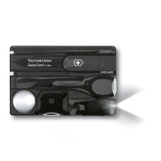 Victorinox SwissCard Lite Translucent Black Blister Pack VICJSWCLONB