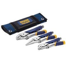 IRWINÂ® Vise-GripÂ® Fast Releaseâ„¢ Locking Pliers Set of 3 7R  9LN & 10WR VIST76KBT