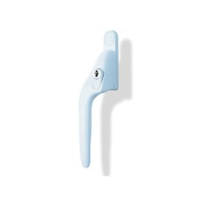 Yale Locks White Offset Locking PVCu Window Handle Left YALPYWH40LWH