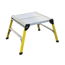 Zarges Fibreglass Hop-up Work Platform 600 x 600mm ZAR100305