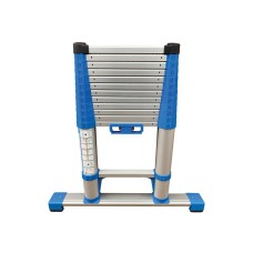 Zarges Compactstep L Telescopic Ladder & Stabiliser Bar 3.8m ZAR40401